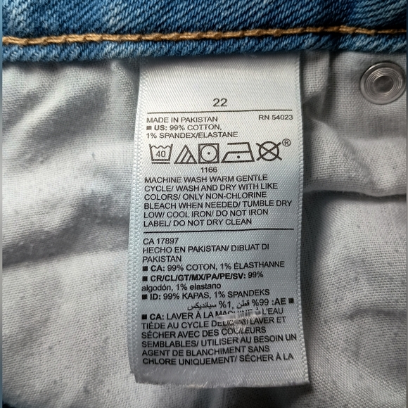 Old Navy Women's High Rise OG Straight Jeans Size 22 - Picture 8 of 10